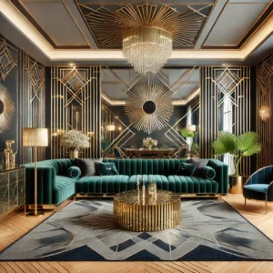 Art Deco Living Room